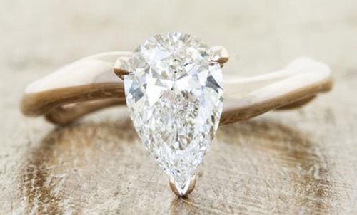 Pear Engagement Ring