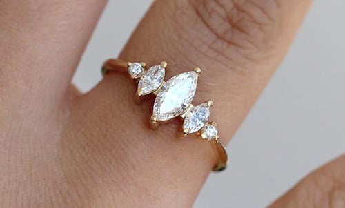 Marquise Engagement Ring