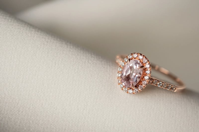 Pink Diamond Engagament Ring