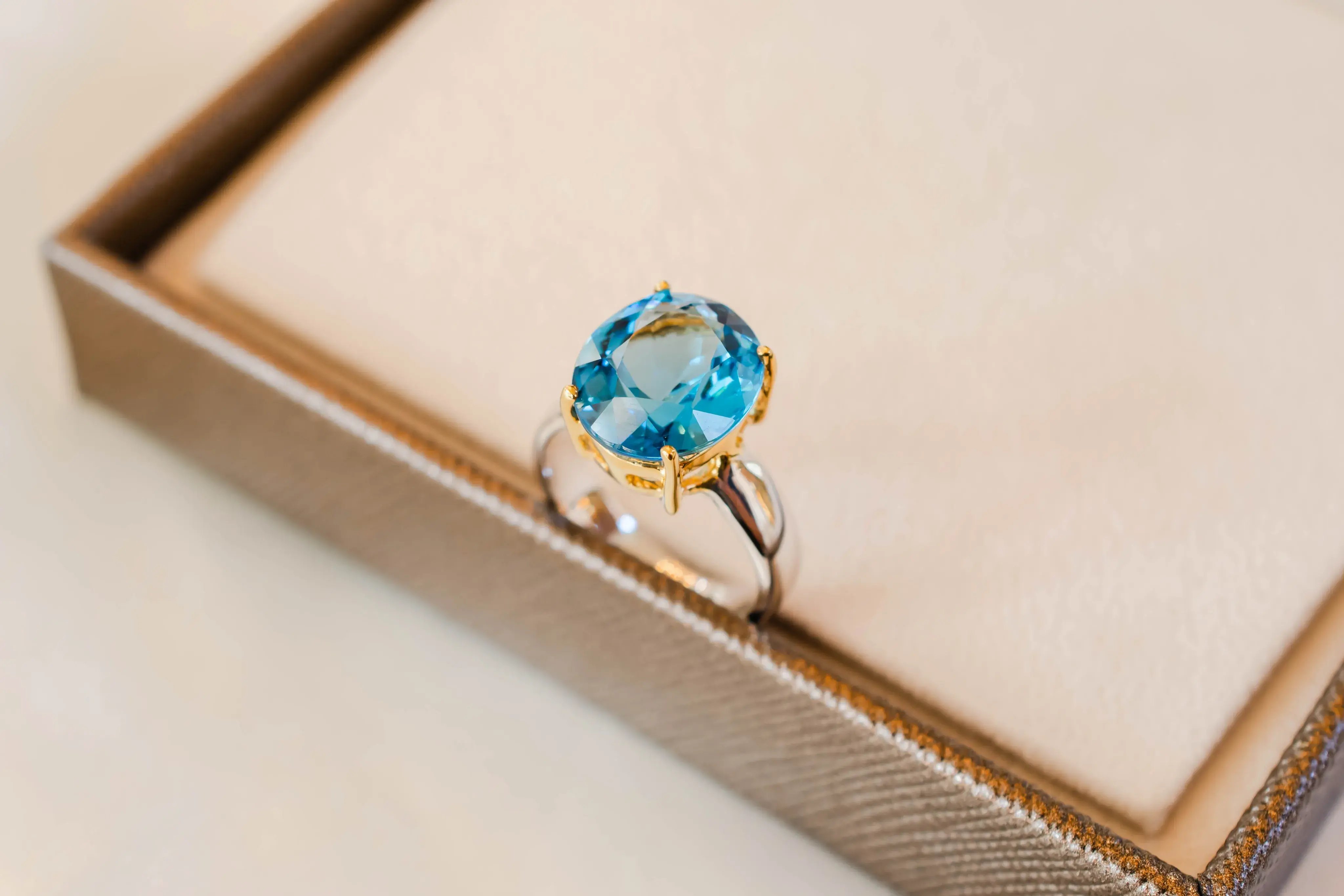 are gemstone engagement rings tacky