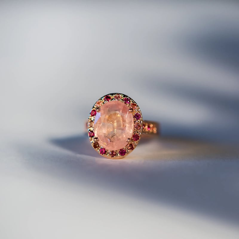 morganite engagement ring​