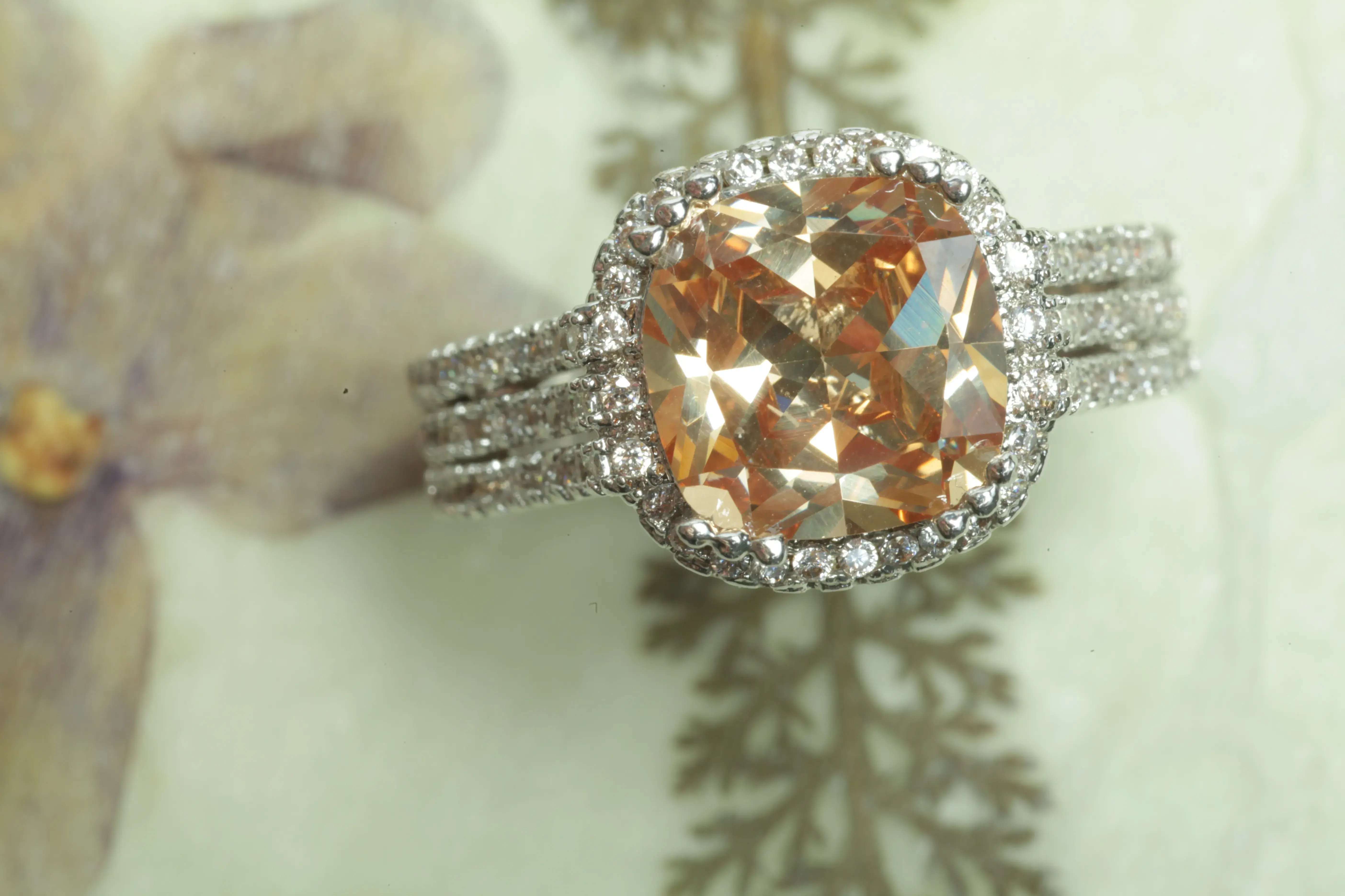 morganite ring