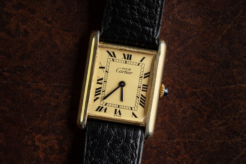 cartier tank watch